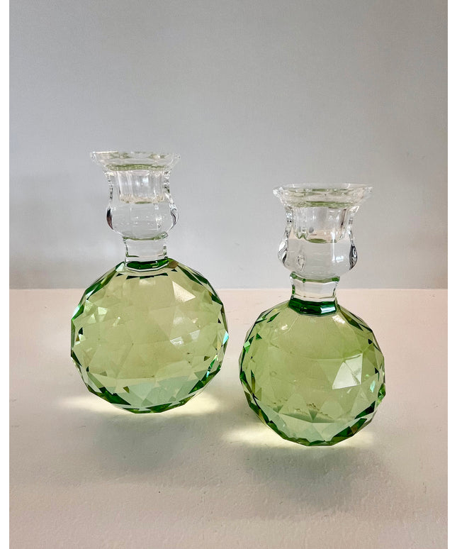 Candle Holder Green