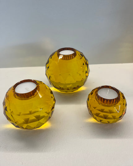 Ball Tealight Amber