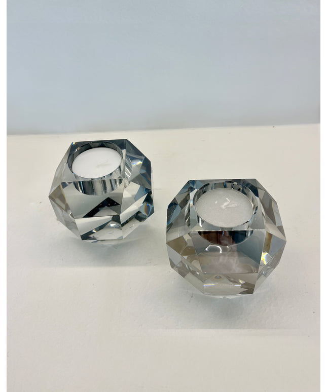 Tealight Cube Gunmetal