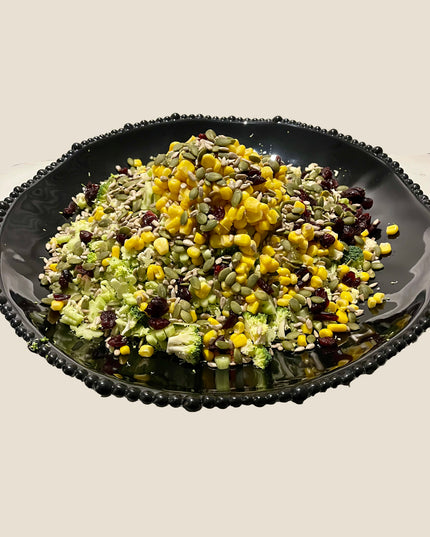 Round Platter Black